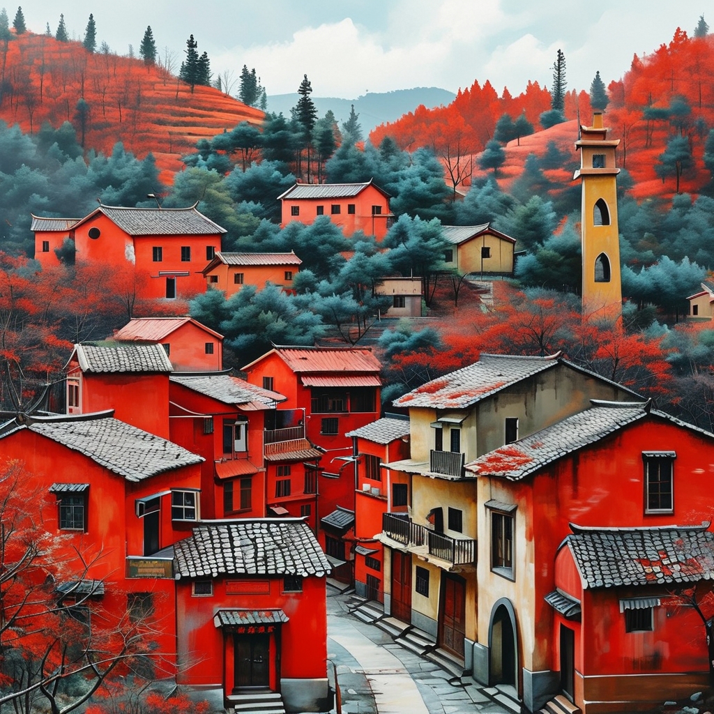 血染小镇:红色文旅新篇章