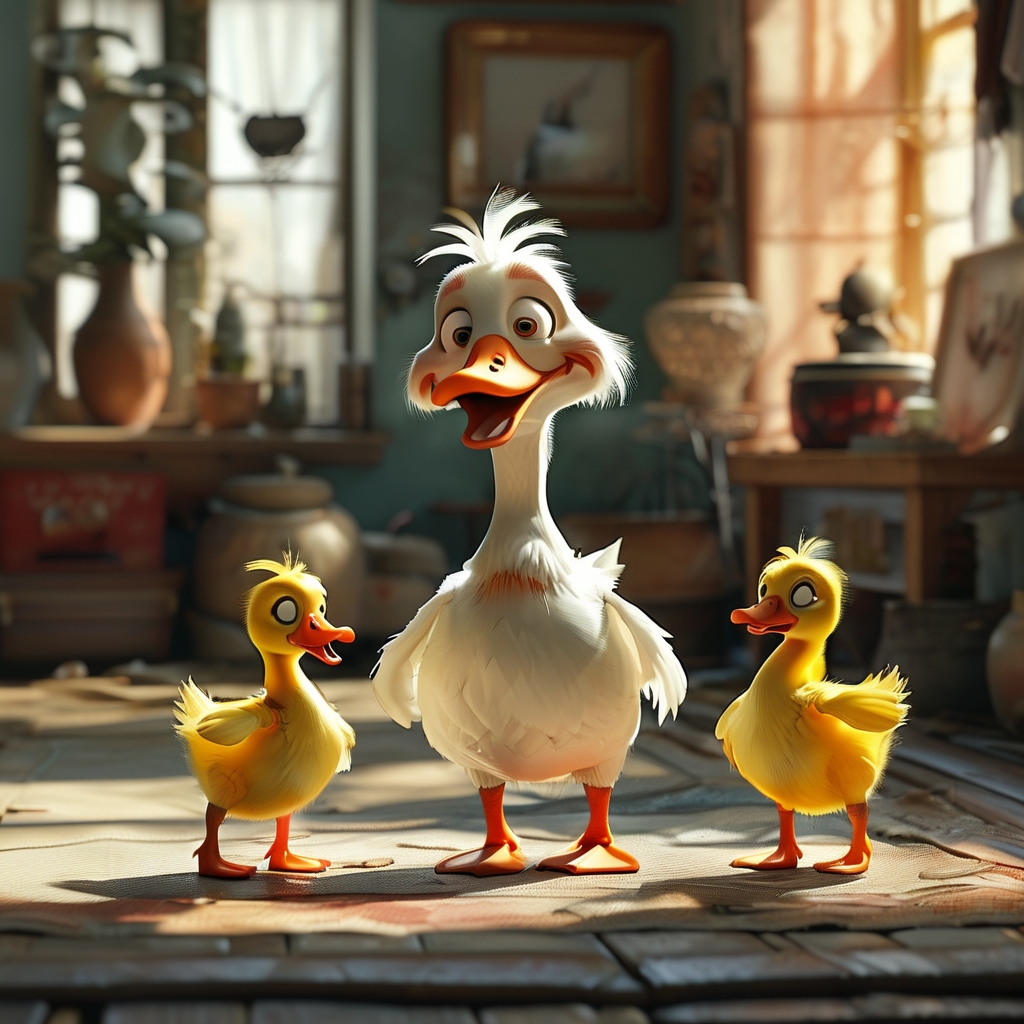 捣蛋鹅:趣味与智慧并存的生活伙伴