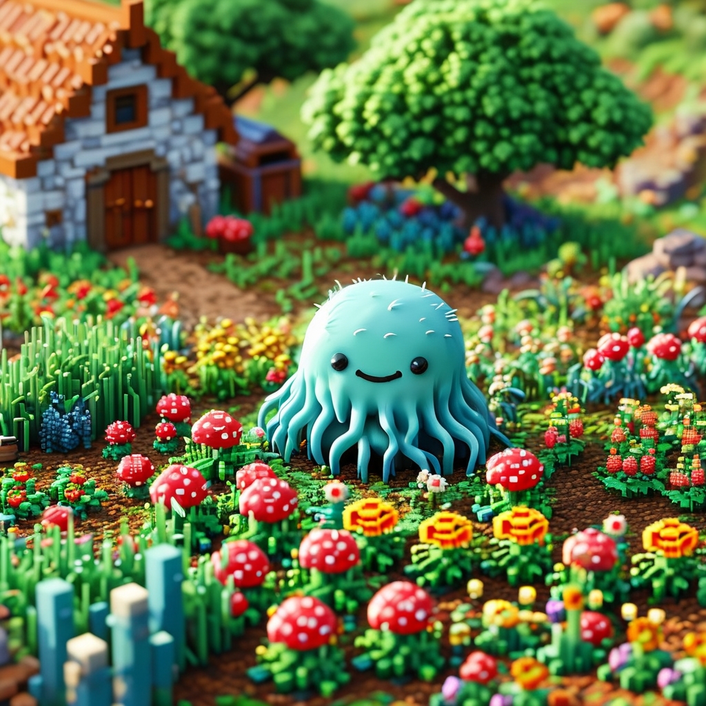 史莱姆农场:在像素世界播种快乐与成长