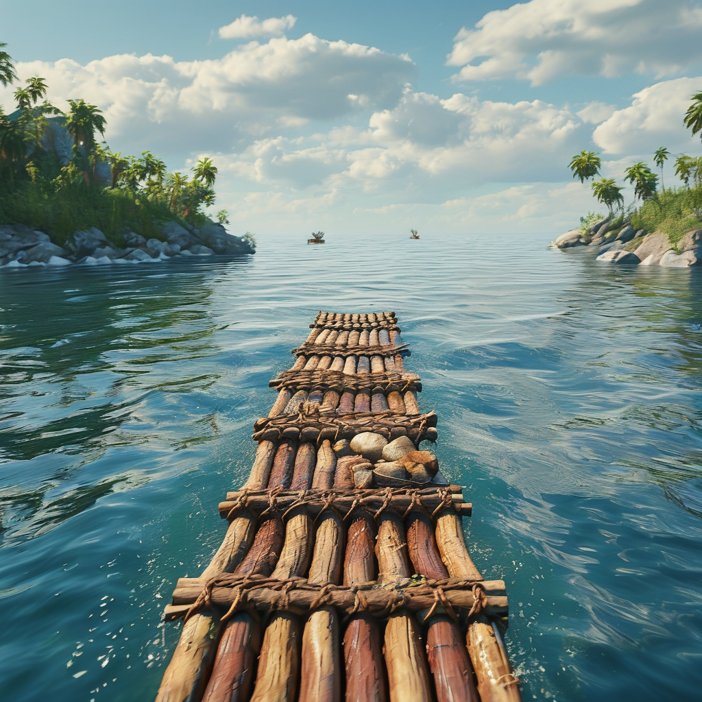 木筏求生(联机):在无尽海洋中携手共筑生存之舟