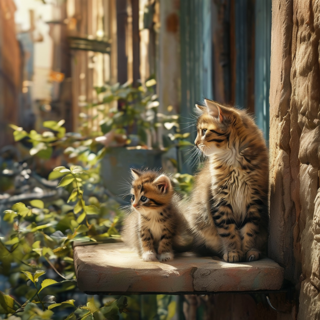 小猫咪大城市的温馨天地：都市人的情感栖息之所