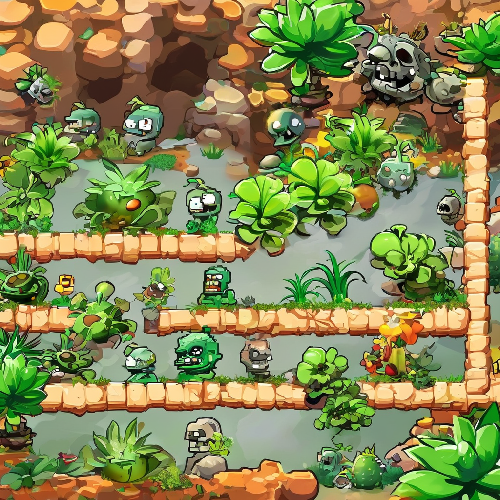 植物大战僵尸融合版:一场全新的策略博弈