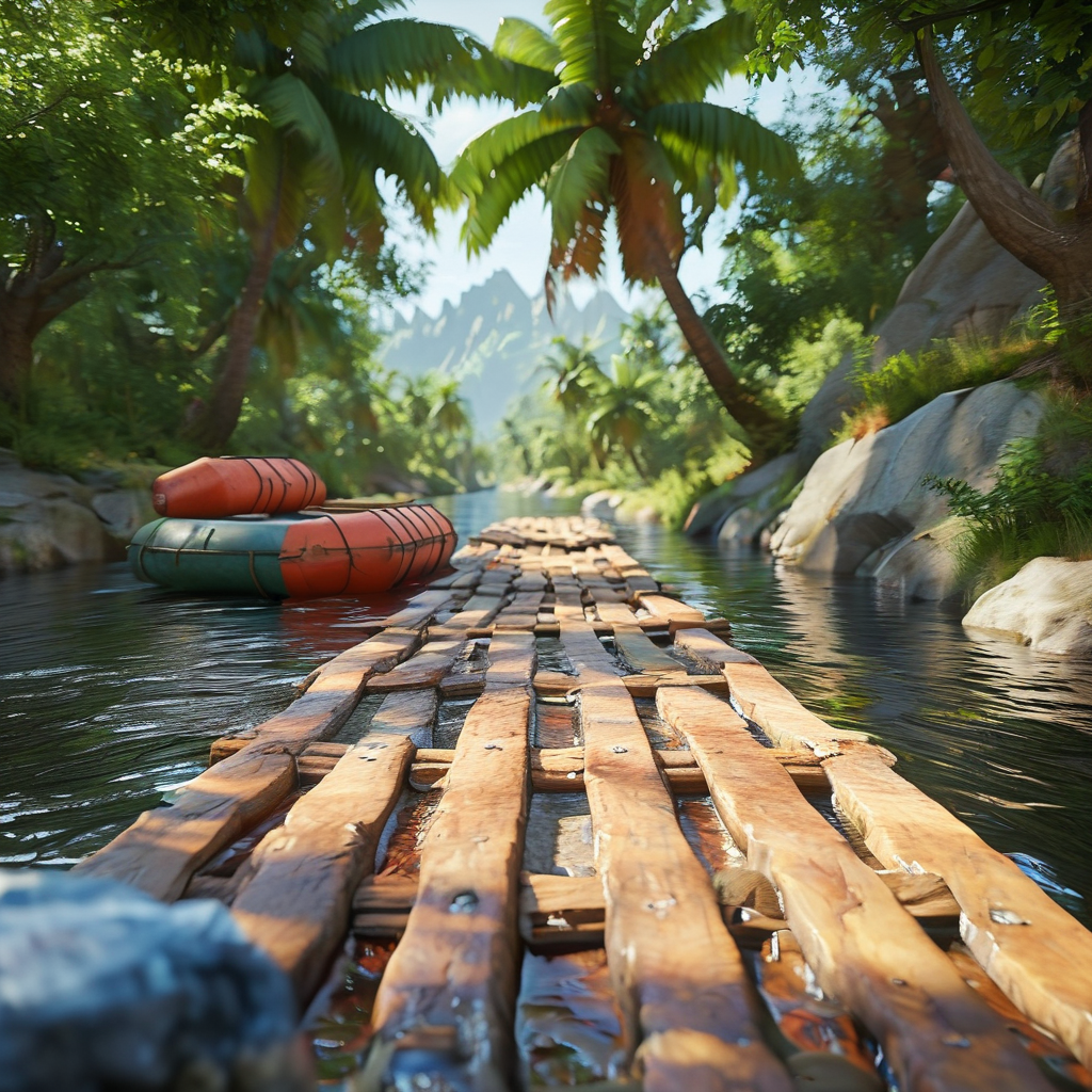 木筏求生（联机）：探索无尽乐趣的多人协作生存游戏