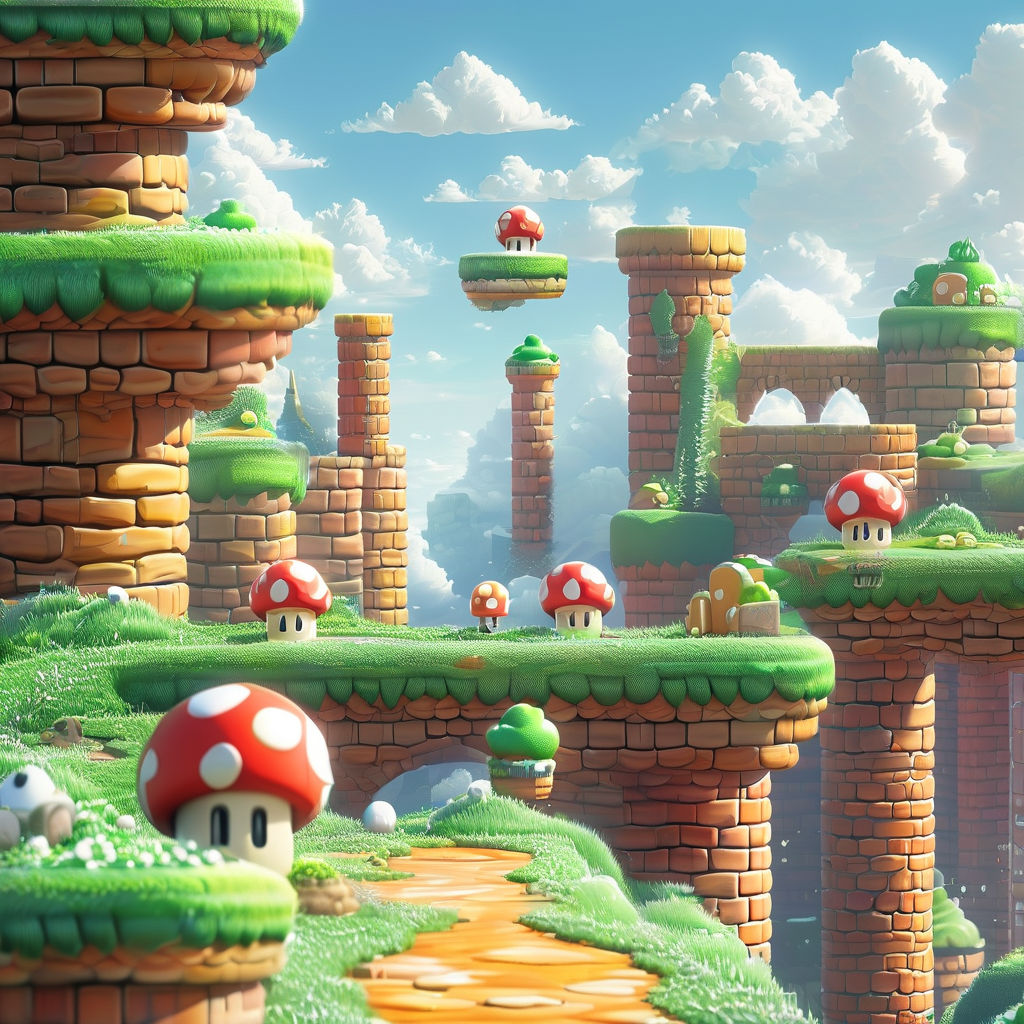 探索超级马里奥3D世界狂怒世界的奇幻冒险