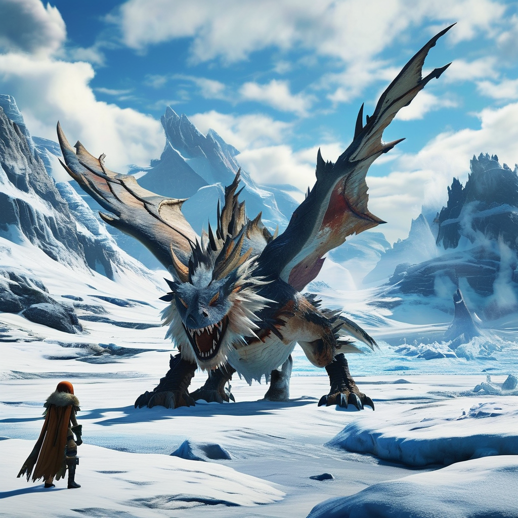 探索神秘的冰原世界:怪物猎人世界:冰原