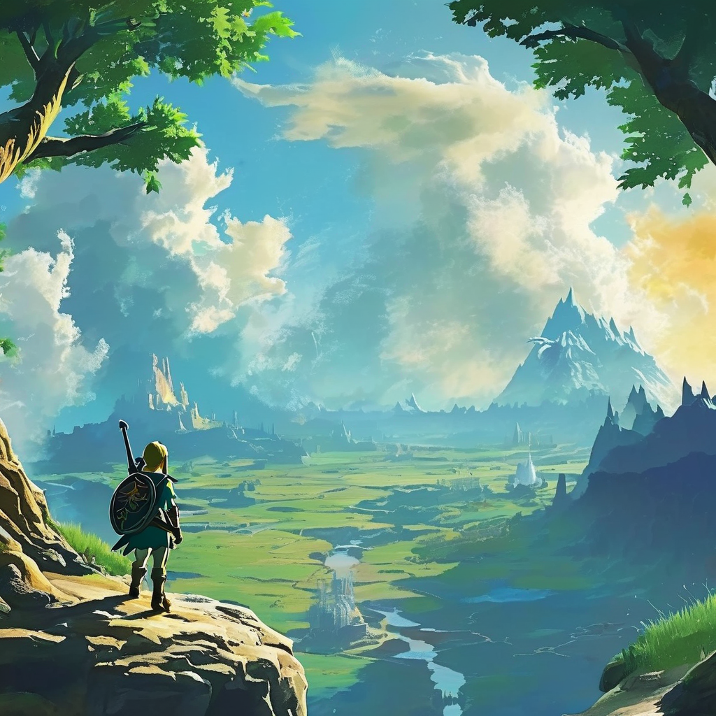 塞尔达传说：旷野之息——开放世界游戏的巅峰之作