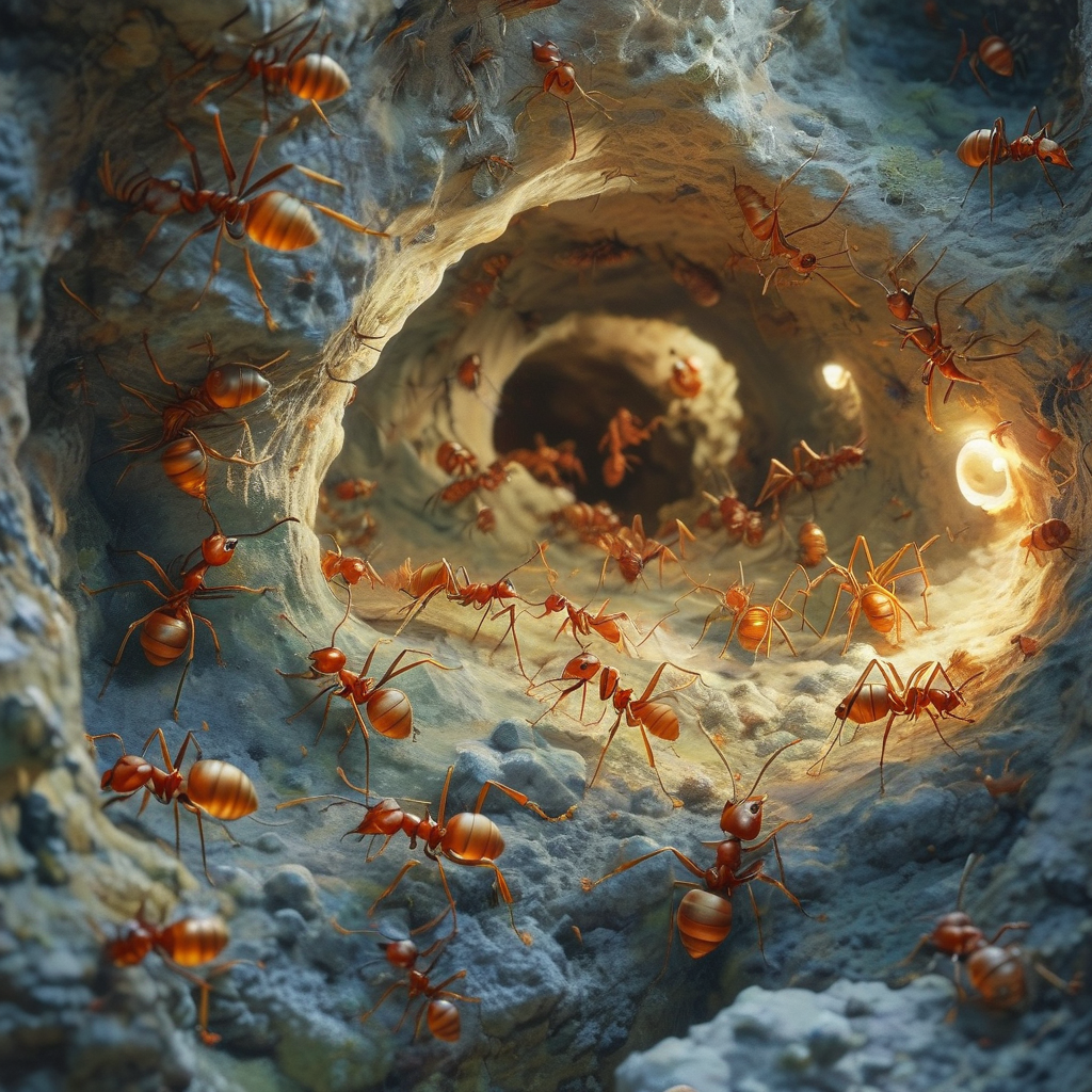 地下蚁国:探索生命的奇迹
