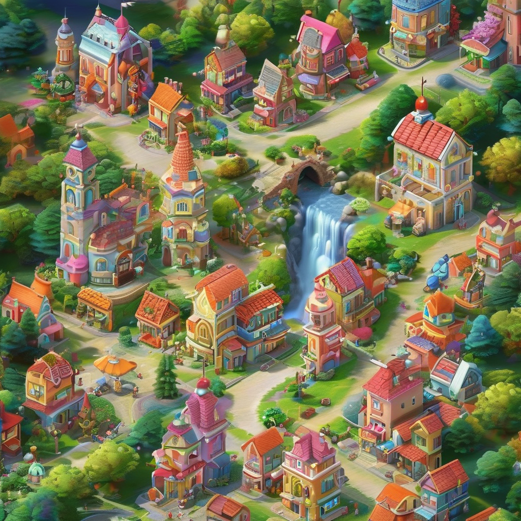 欢乐小镇(晃晃人生):一个充满欢乐与活力的地方