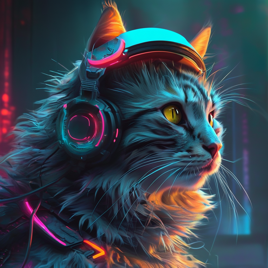 赛博猫迷失:设计灵感的新起点