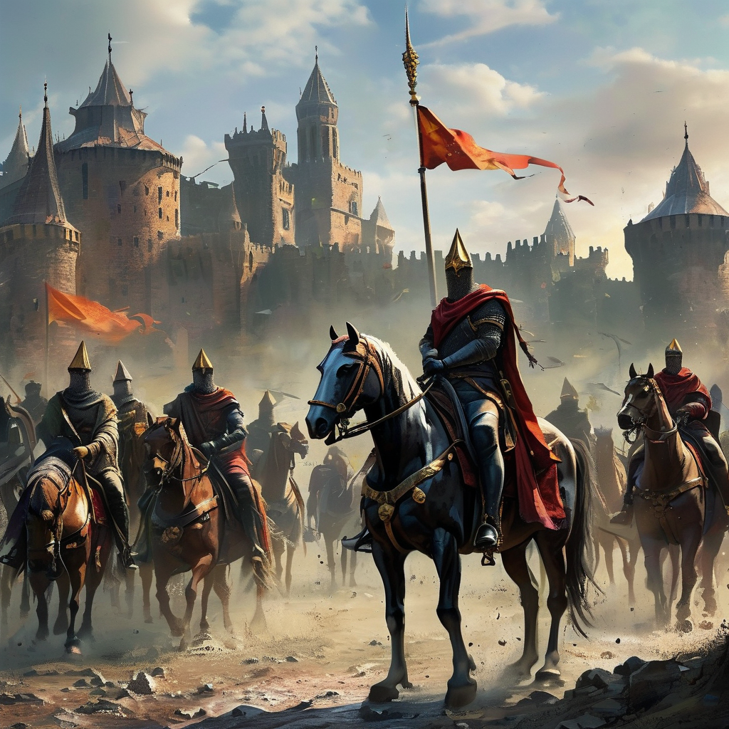 标题：探索骑马与砍杀：战团的世界，感受中世纪的热血与激情