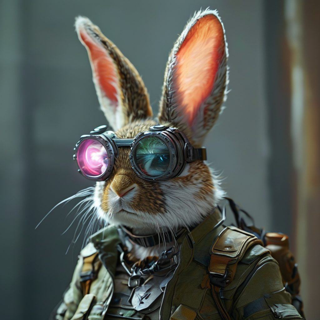 超级兔子人：科技与自然的完美融合