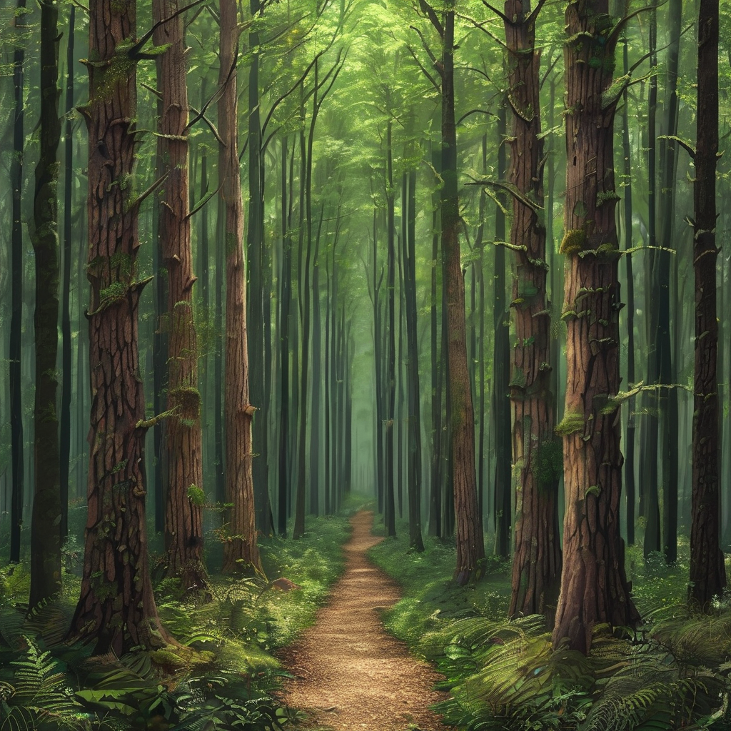 嗯，我现在收到一个用户的请求，要写一篇关于森林的文章。让我先看下具体要求。首先，标题必须包含“森林”，位置不限，而且不用特殊符号。我得想个合适的标题，可能放在开头或者结尾都可以。